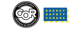 COR Energy Safety Canada logos